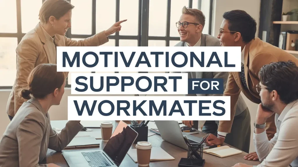 Motivational Support for Workmates