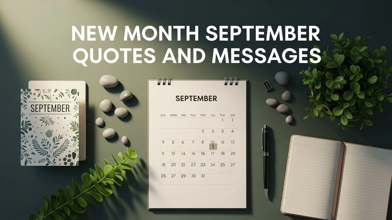 New Month September Quotes and Messages