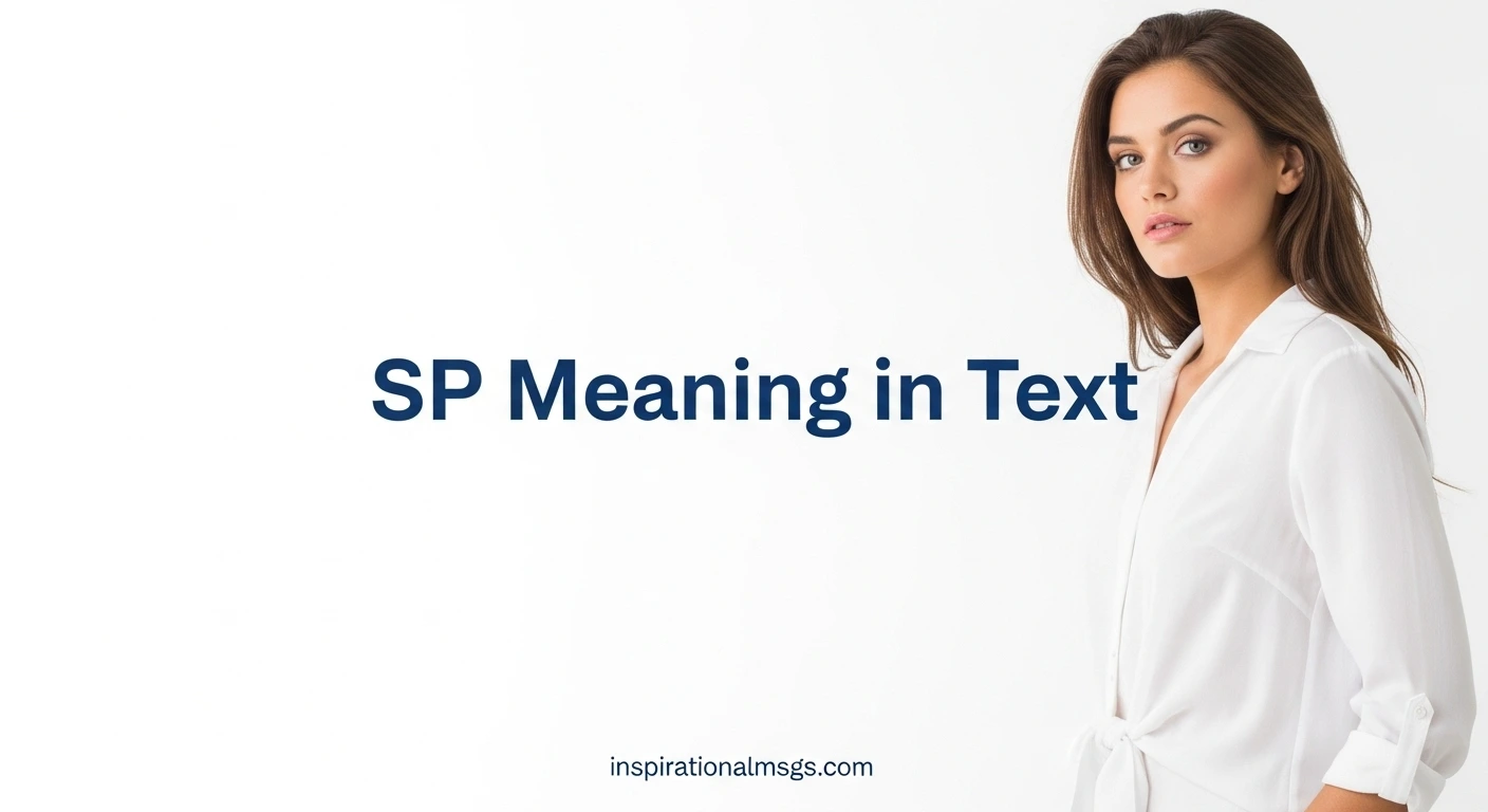 SP Meaning in Text