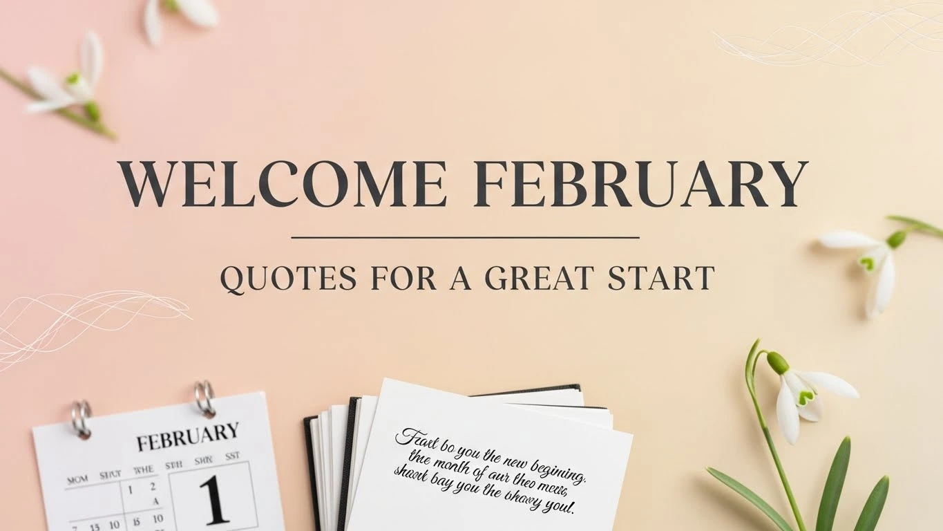 Welcome February Quotes for a Great Start