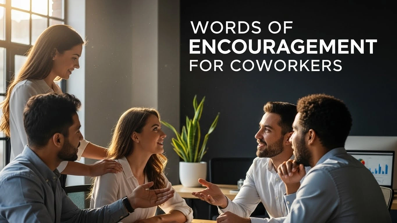 Words of Encouragement for Coworkers