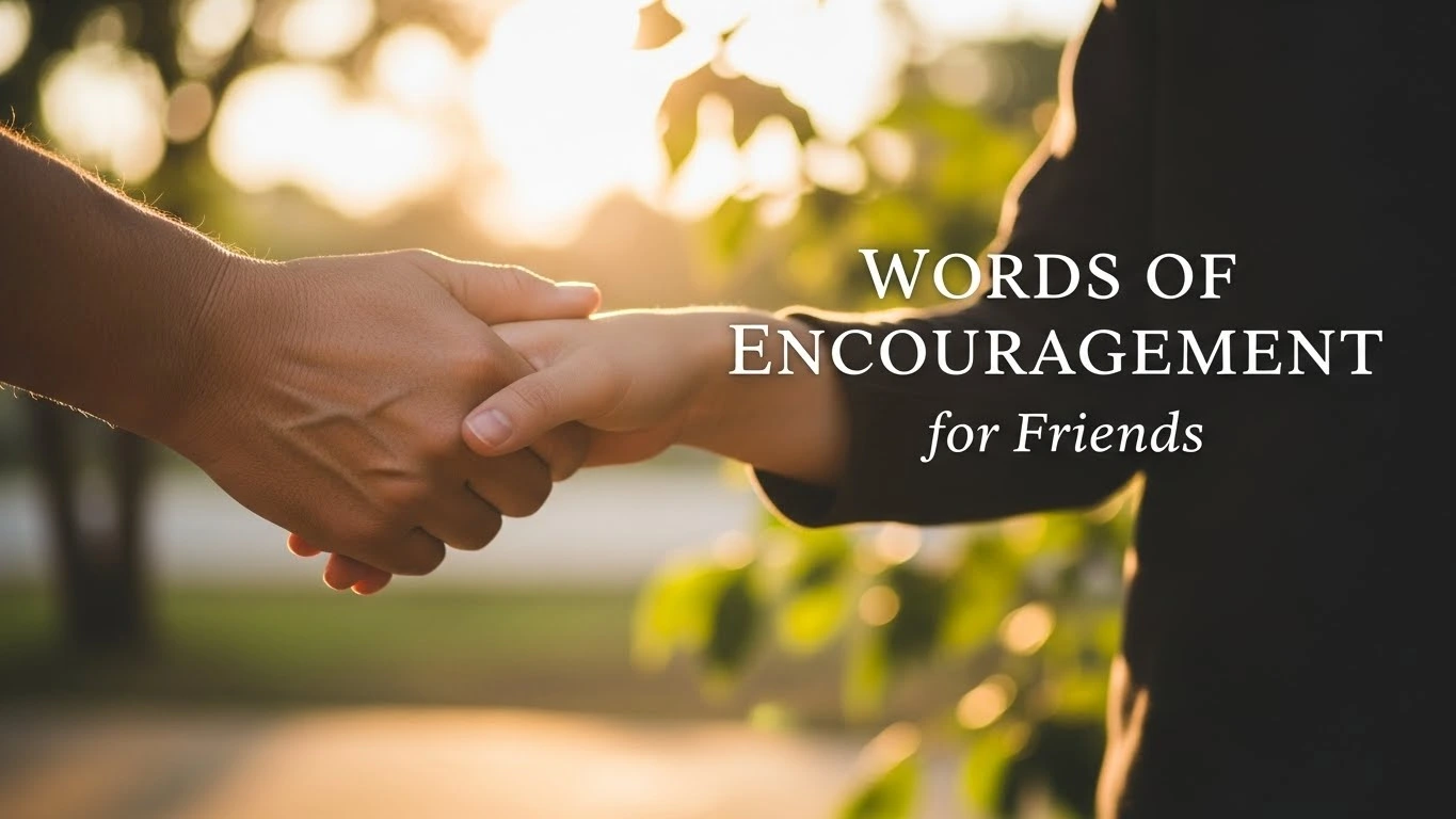Words of Encouragement for Friends
