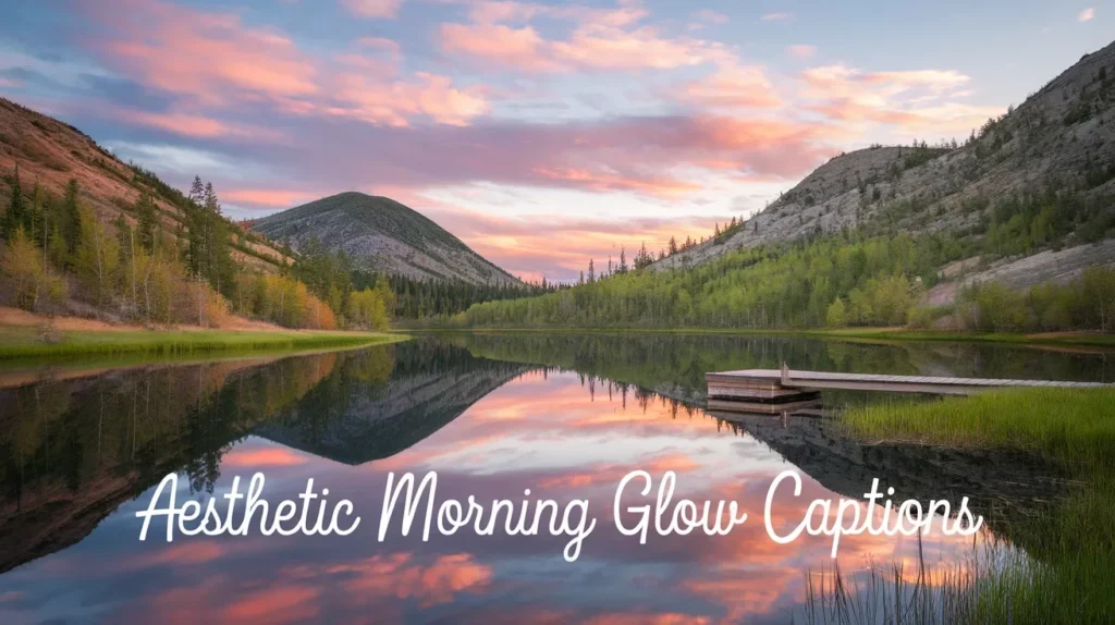 Aesthetic Morning Glow Captions
