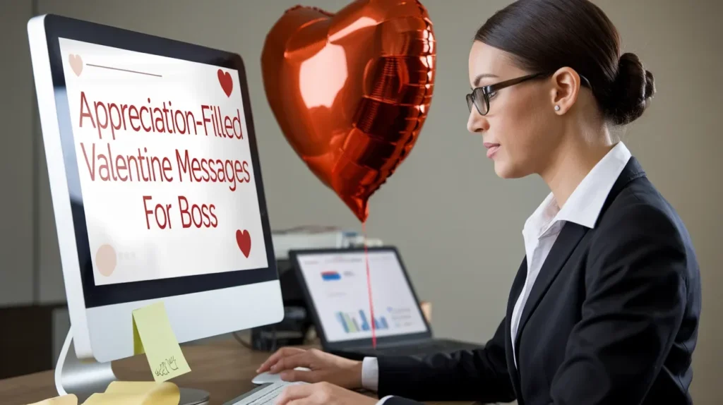 Appreciation-Filled Valentine Messages for Boss