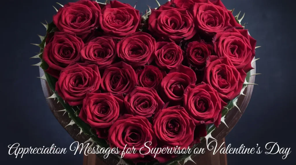 Appreciation Messages for Supervisor on Valentineโs Day