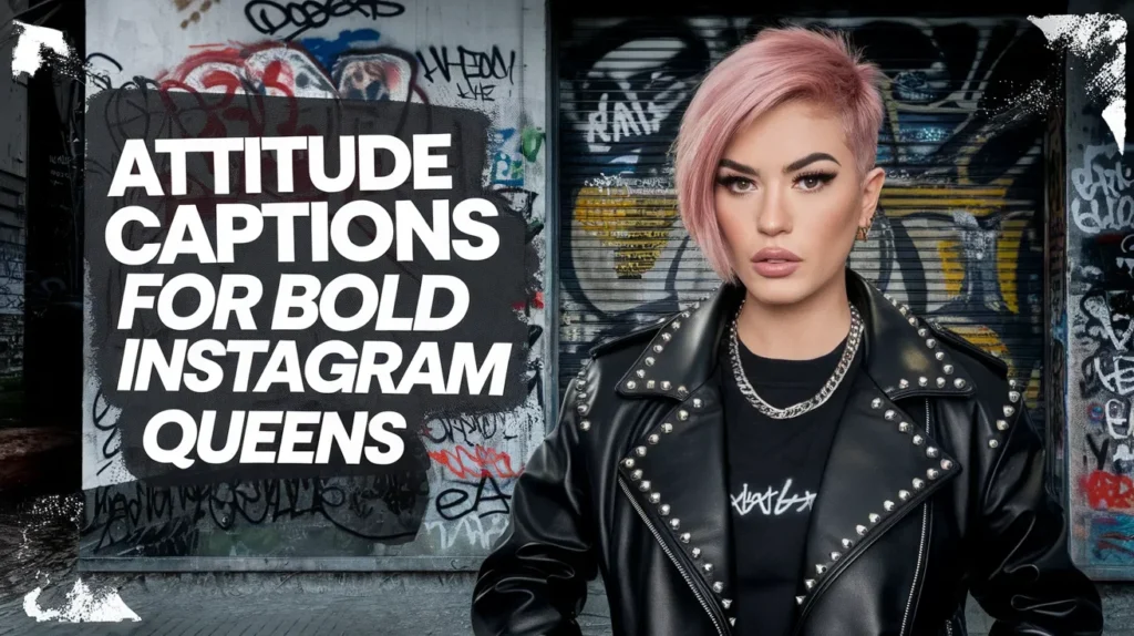 Attitude Captions for Bold Instagram Queens