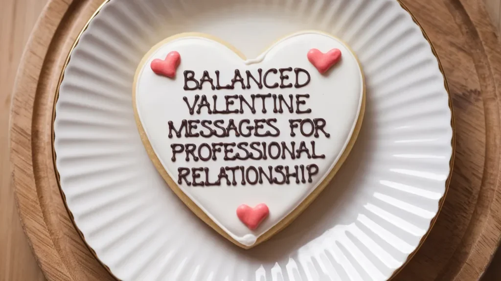 Balanced Valentine Messages for Professional Relationship