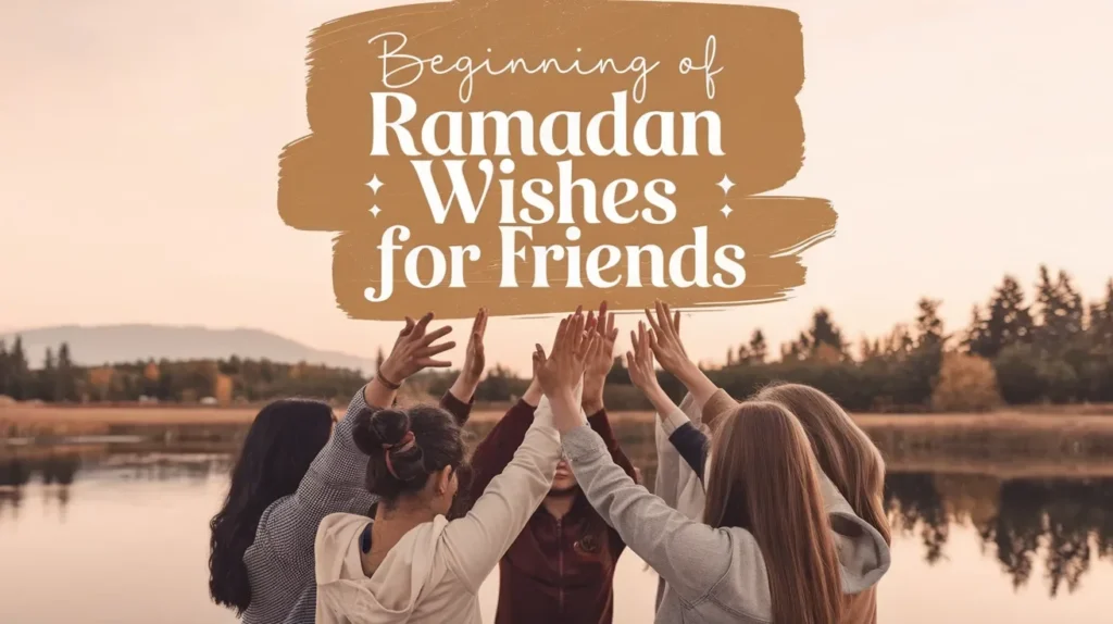 Beginning of Ramadan Wishes for Friends