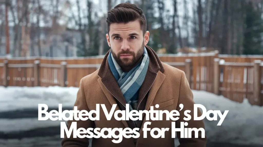 Belated Valentine’s Day Messages for Him