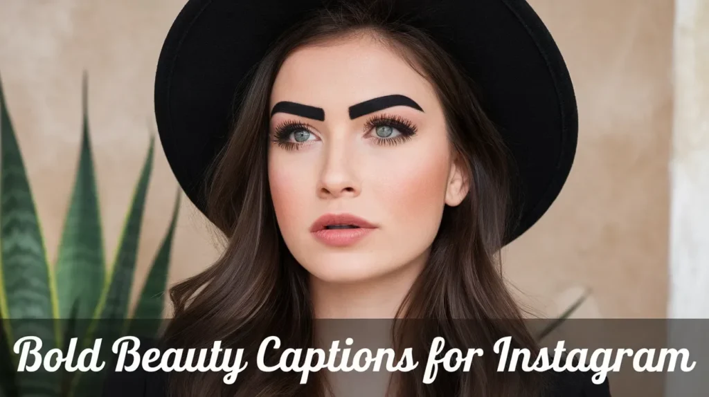 Bold Beauty Captions for Instagram