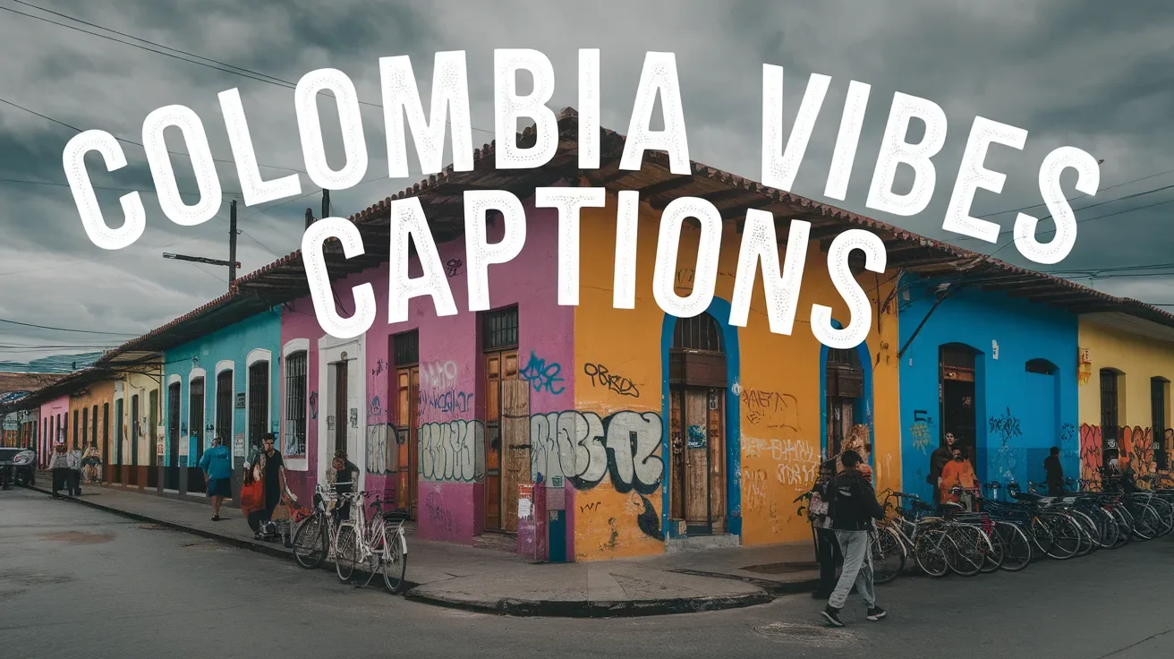 Colombia Vibes Captions