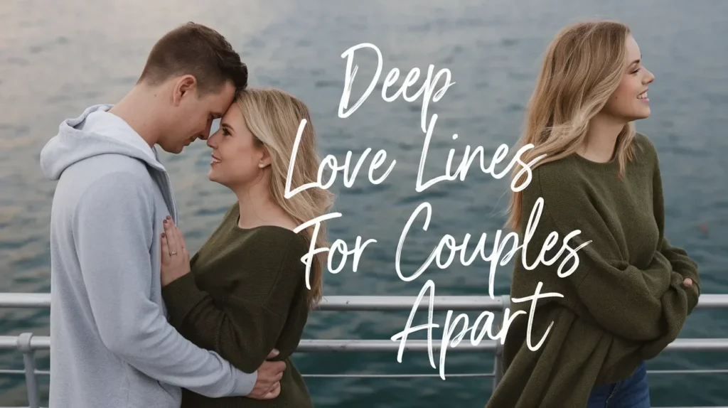 Deep Love Lines for Couples Apart