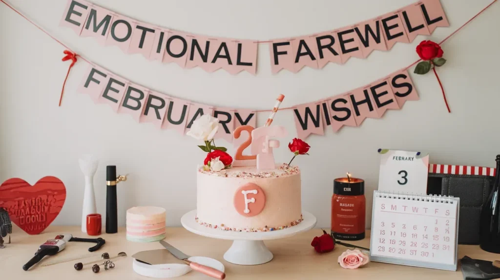 Emotional Farewell February Wishes