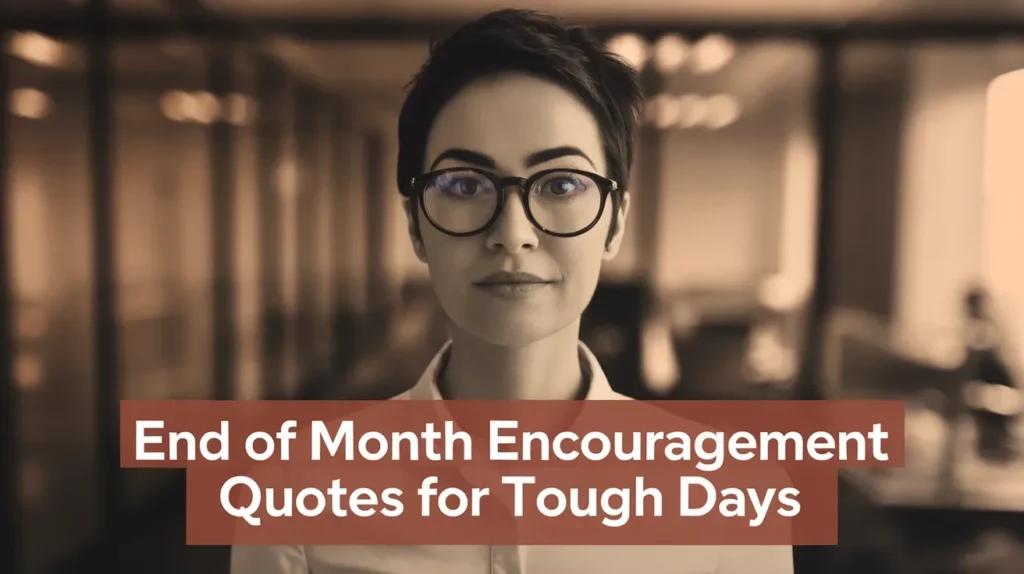 End of Month Encouragement Quotes for Tough Days