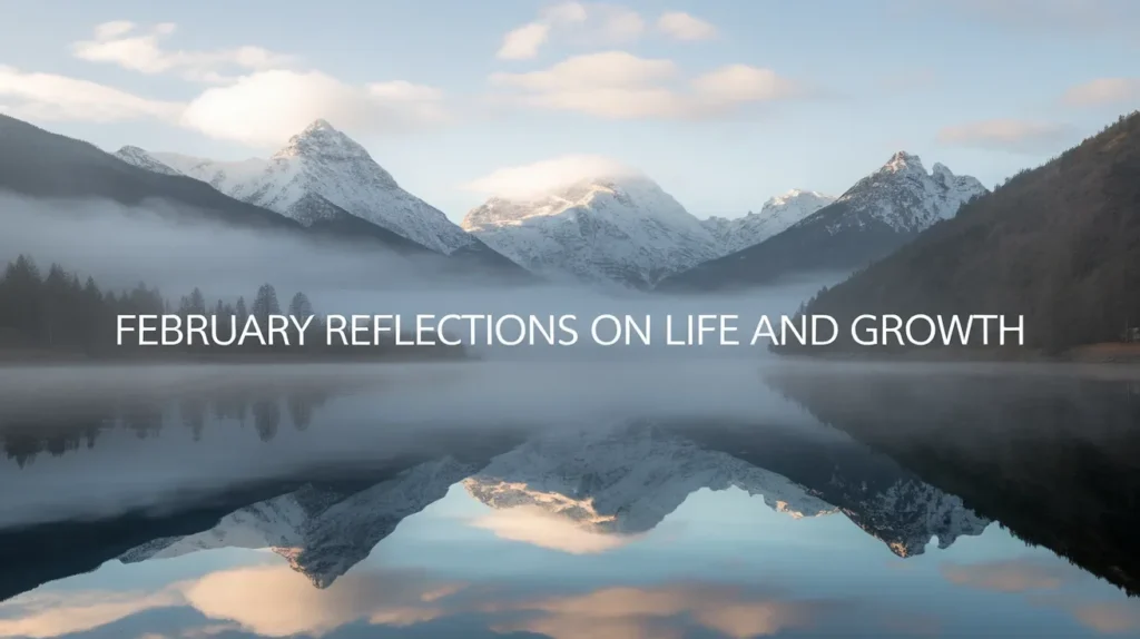 February Reflections on Life and Growth