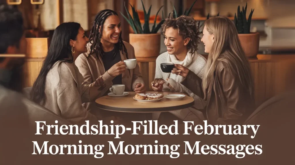 Friendship-Filled February Morning Messages