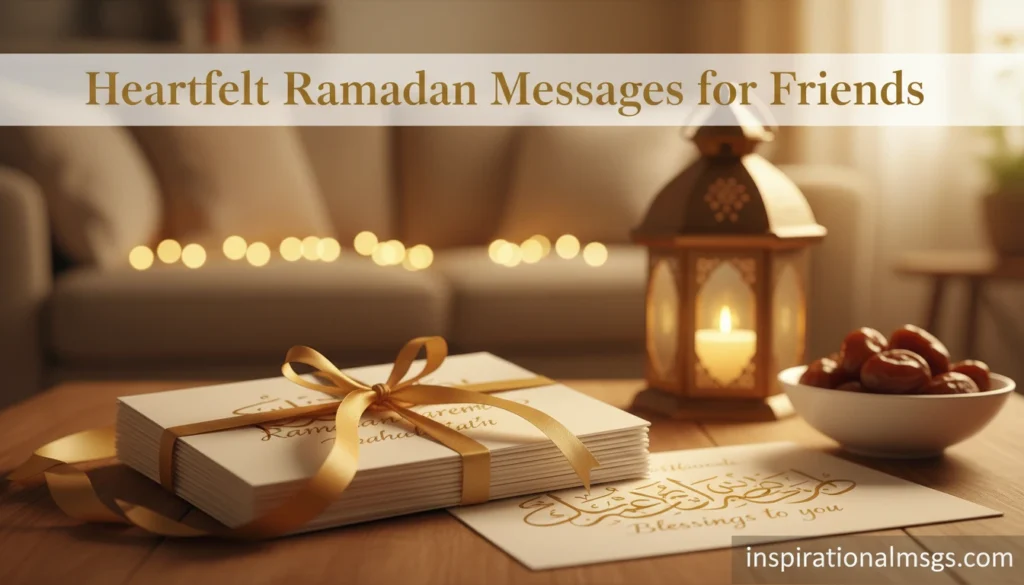 Heartfelt Ramadan Messages for Friends