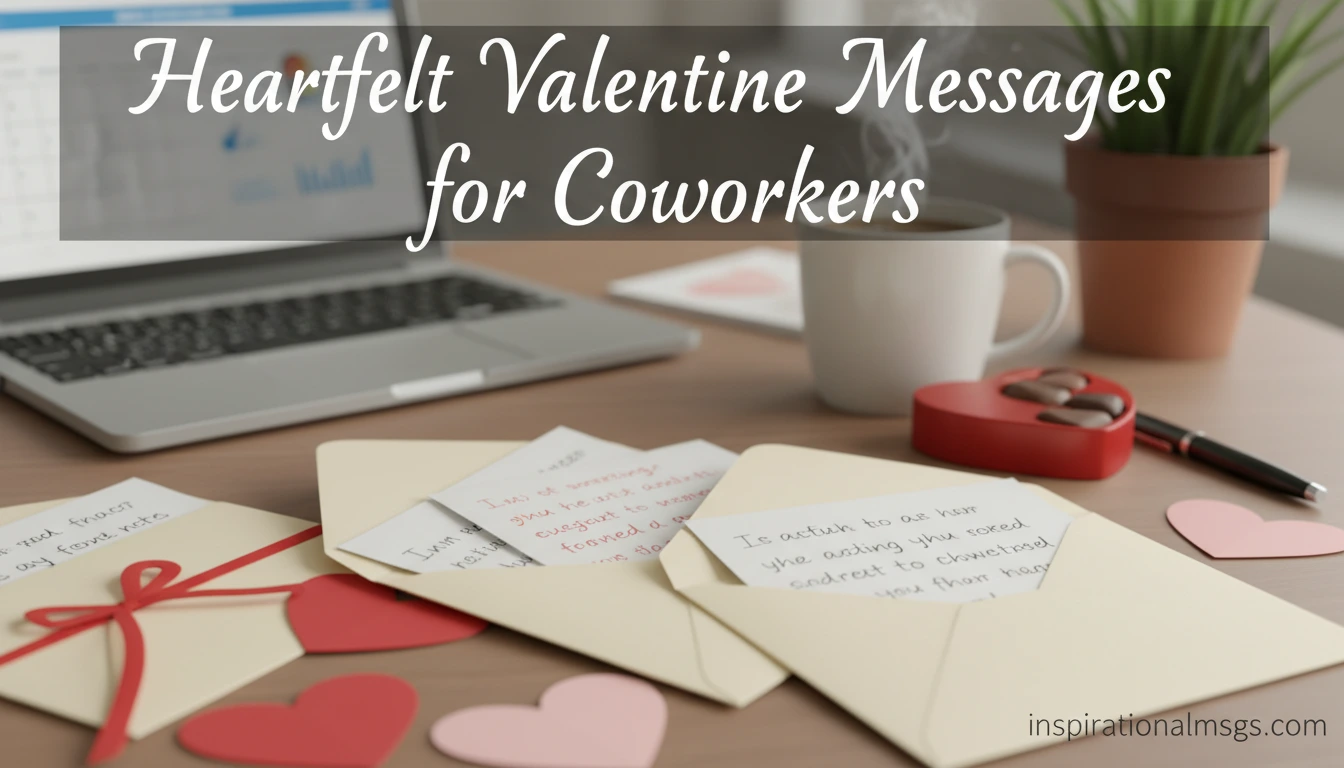 Heartfelt Valentine Messages for Coworkers