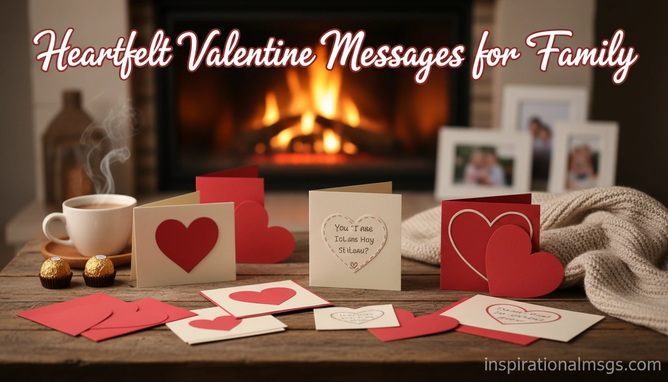 Heartfelt Valentine Messages for Family