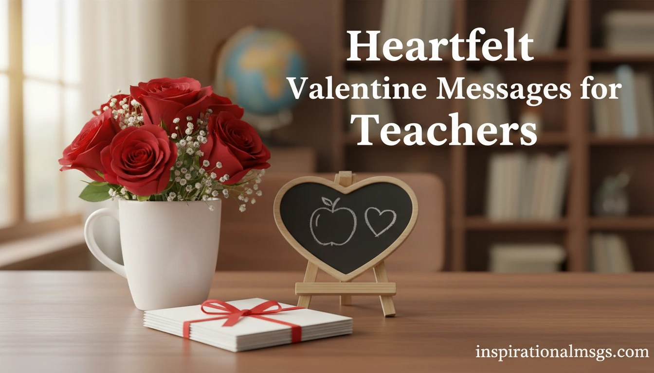 Heartfelt Valentine Messages for Teachers