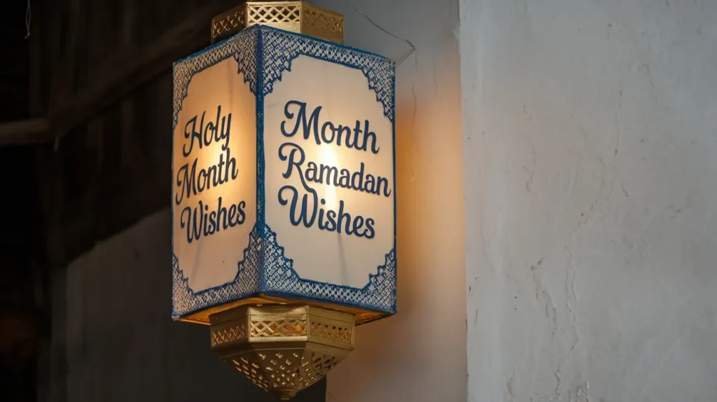 Holy Month Ramadan Wishes