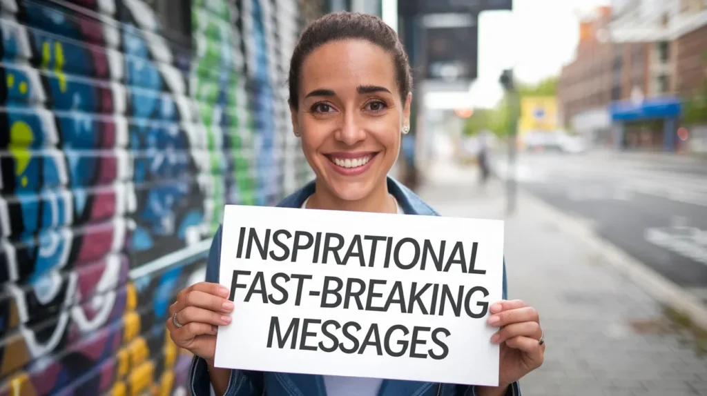 Inspirational Fast-Breaking Messages