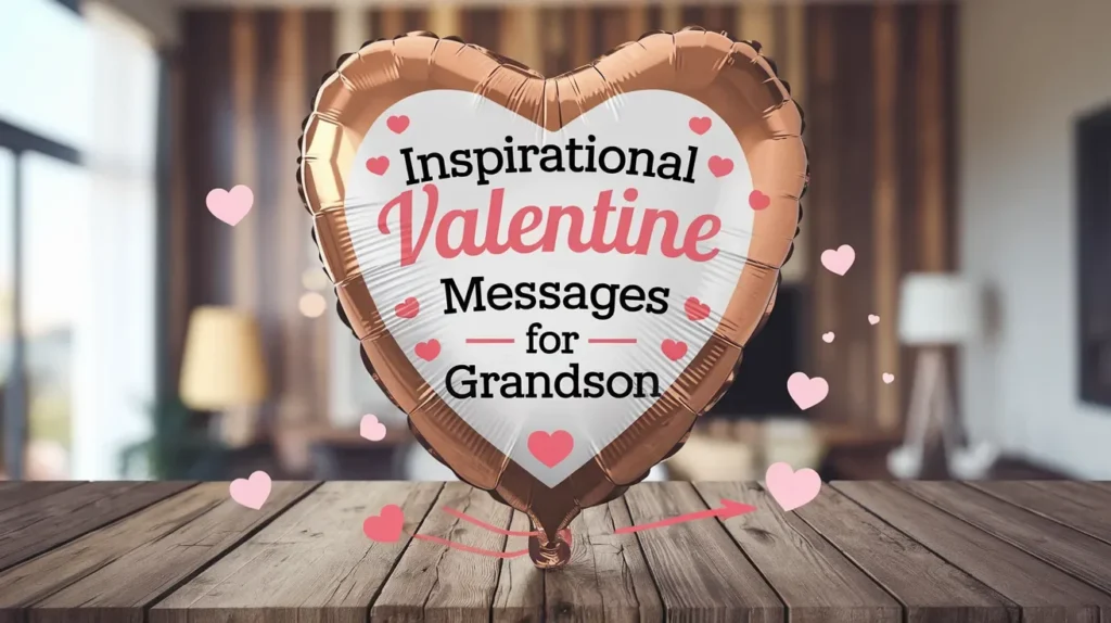 Inspirational Valentine Messages for Grandson