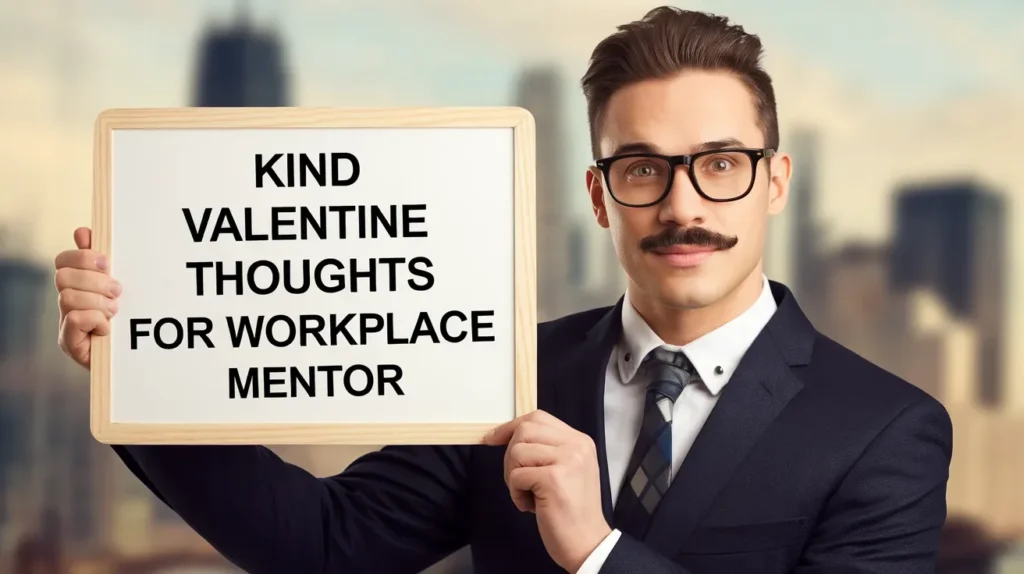 Kind Valentine Thoughts for Workplace Mentor