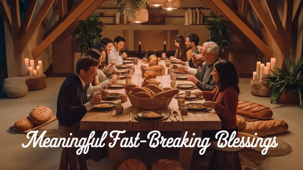Meaningful Fast-Breaking Blessings