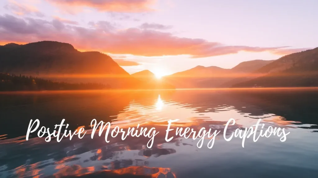 Positive Morning Energy Captions