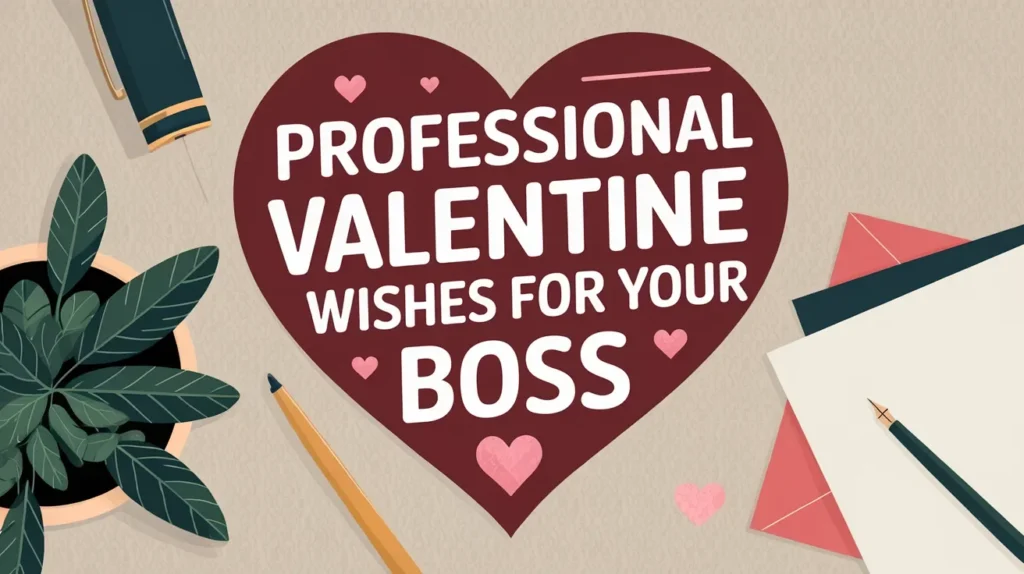 Professional Valentine Wishes for Your Boss