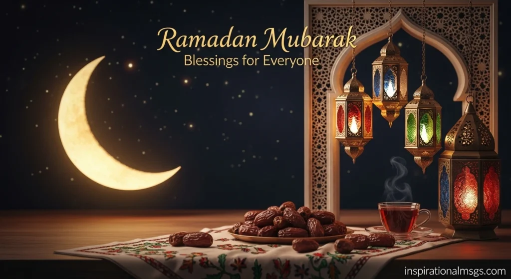Ramadan Mubarak Blessings for Everyone