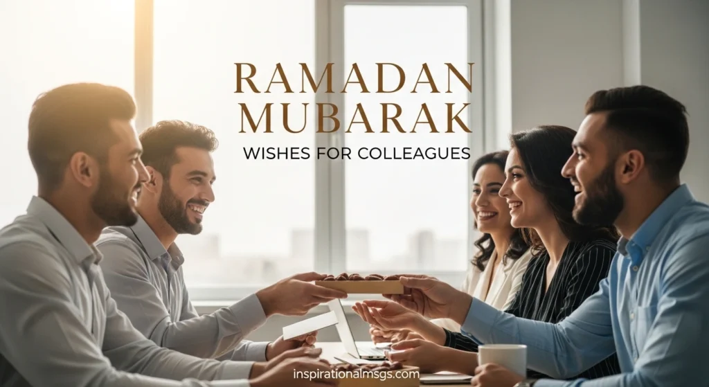 Ramadan Mubarak Wishes for Colleagues