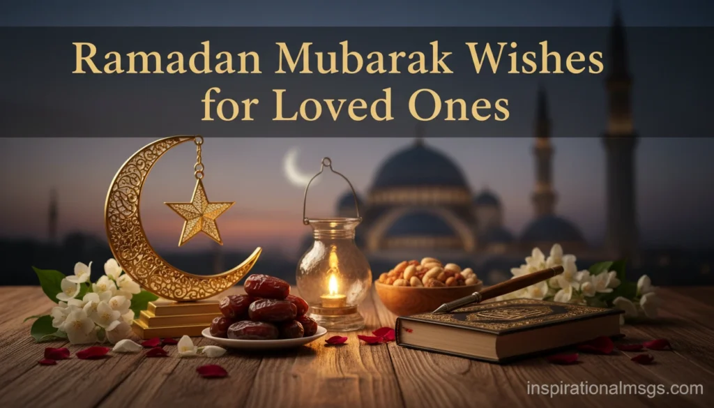Ramadan Mubarak Wishes for Loved Ones