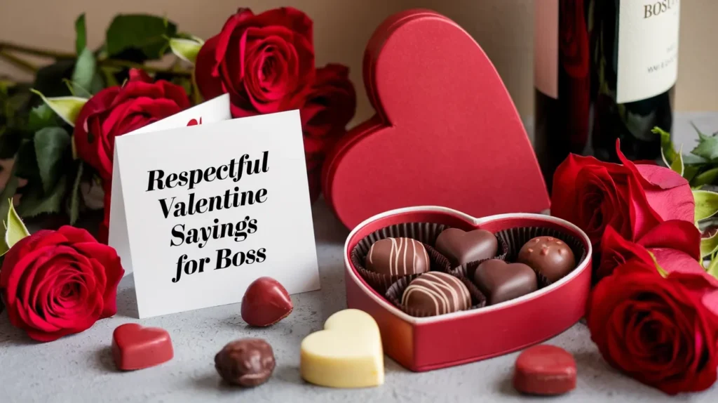 Respectful Valentine Sayings for Boss