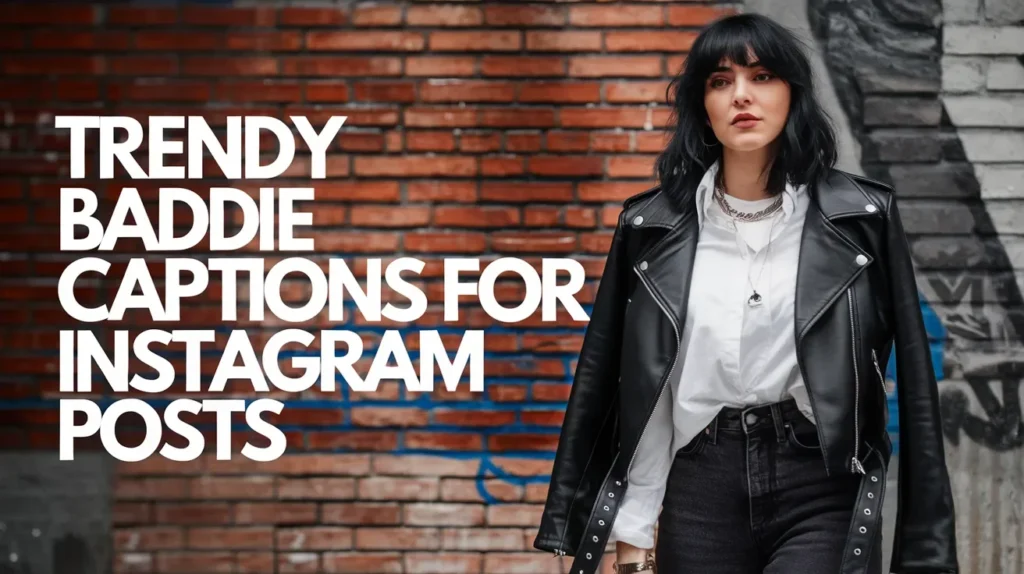 Trendy Baddie Captions for Instagram Posts