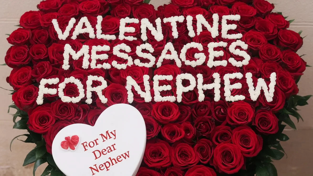 Valentine Messages for Nephew