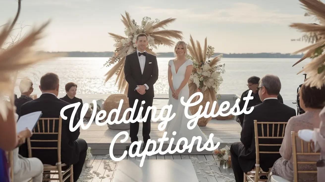 Wedding Guest Captions