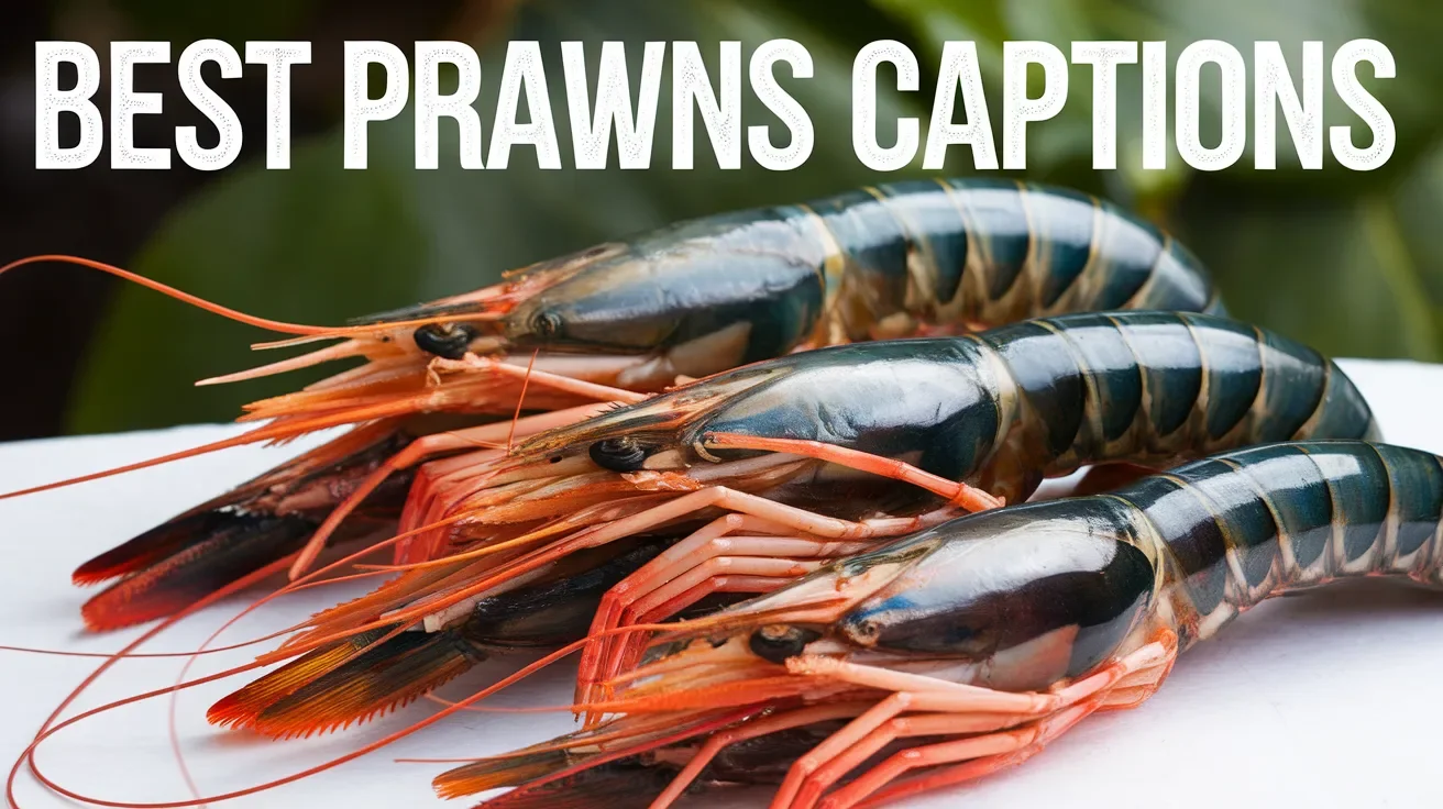 Best Prawns Captions