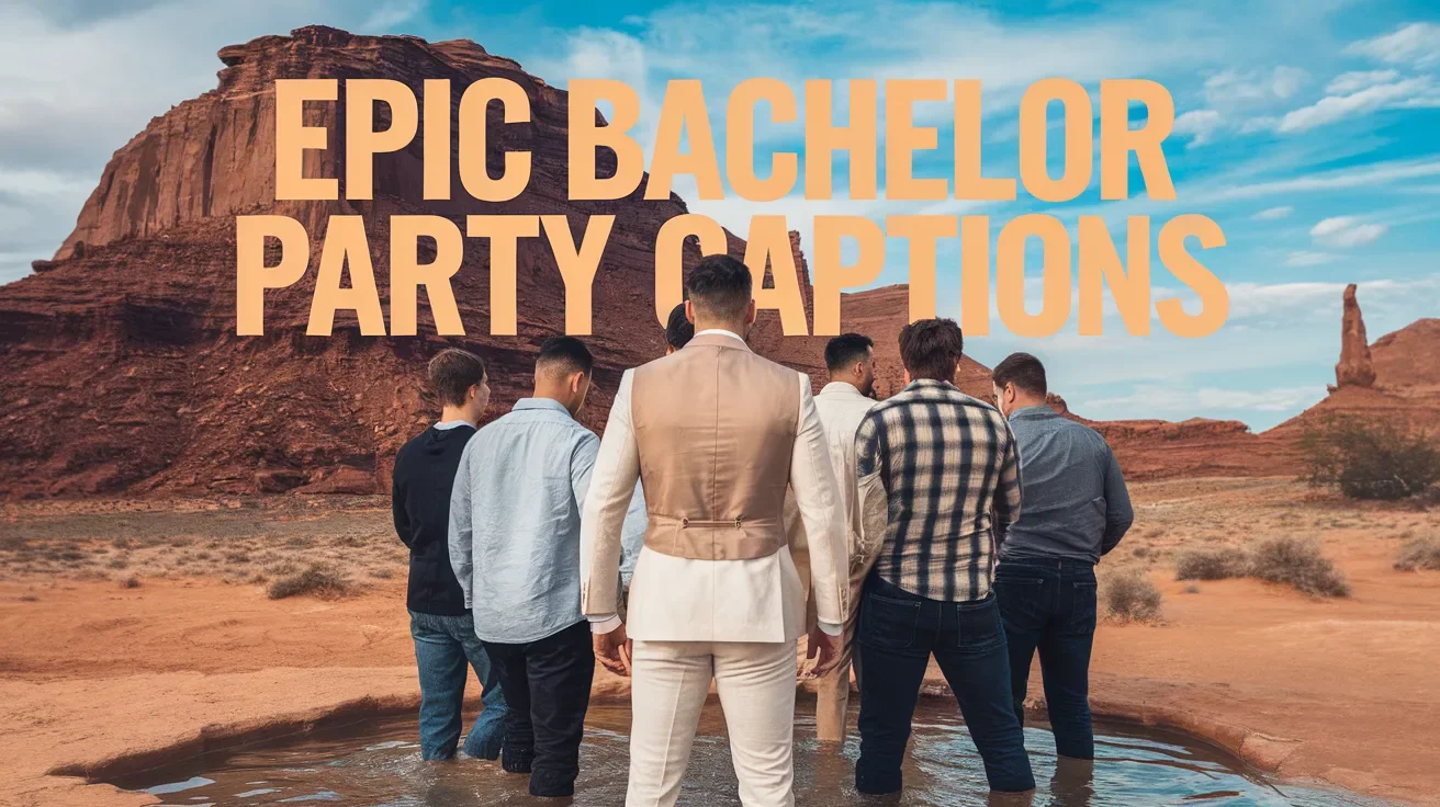 Epic Bachelor Party Captions