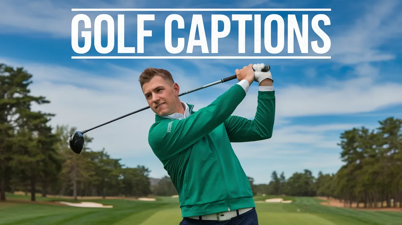 Golf Captions