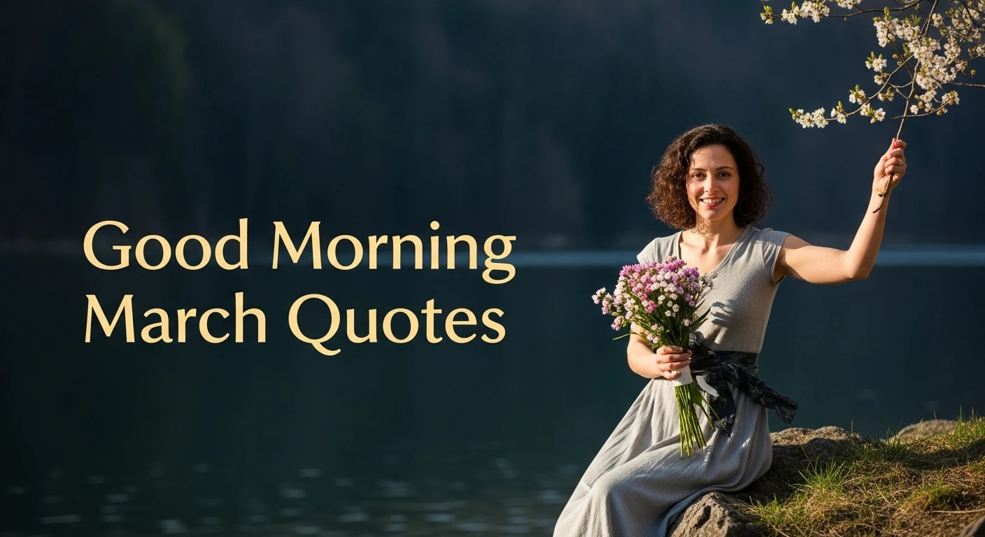 Good Morning March Quotes