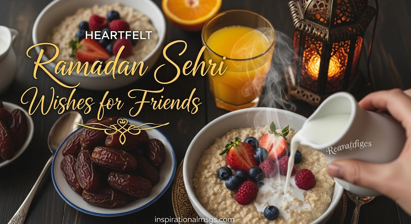 Heartfelt Ramadan Sehri Wishes for Friends