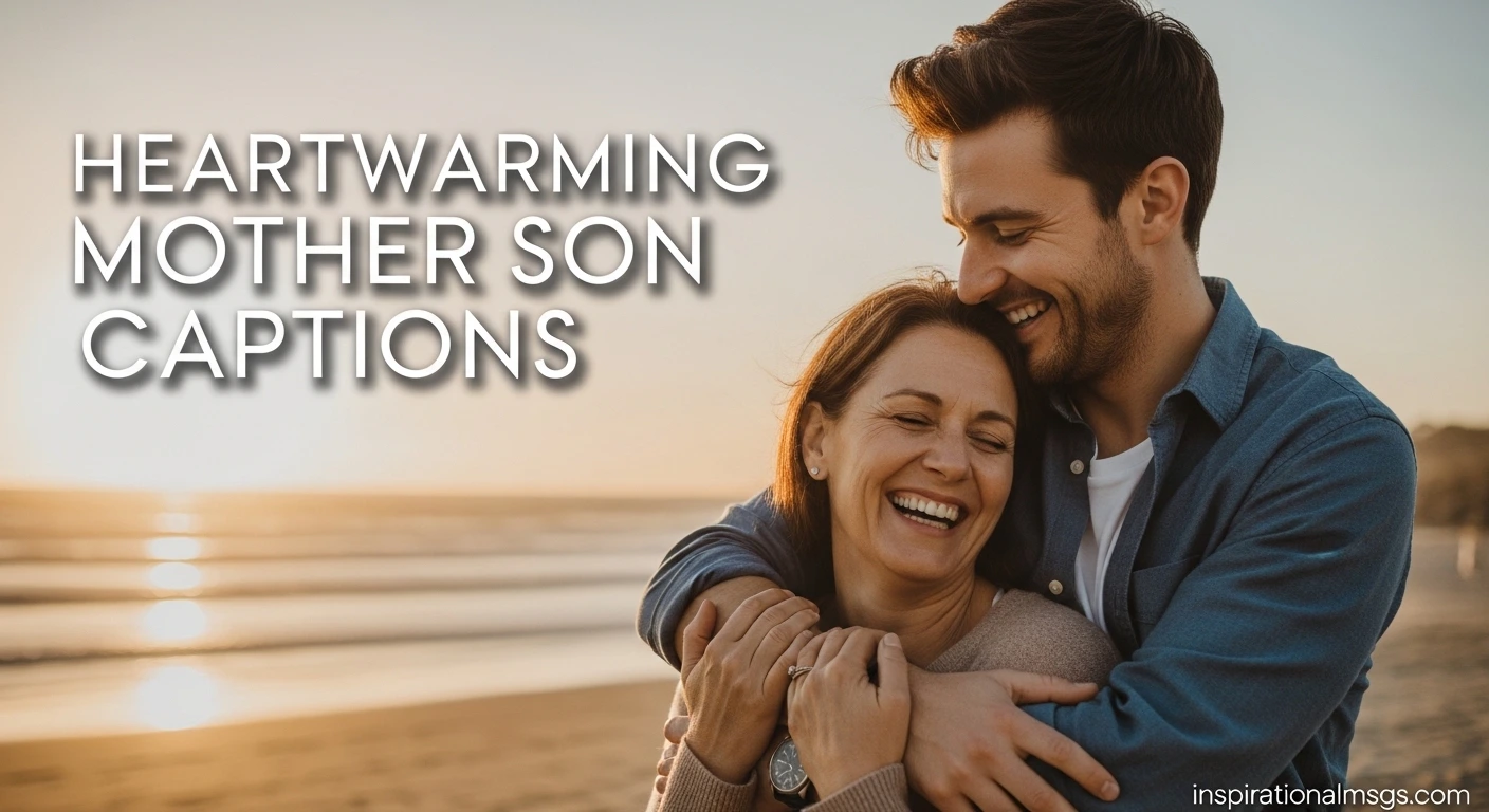 Heartwarming Mother Son Captions
