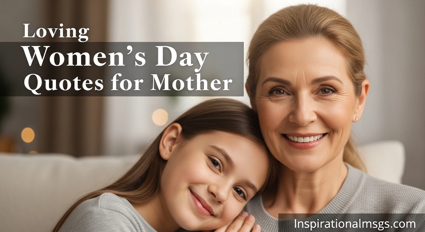 Loving Women’s Day Quotes for Mother