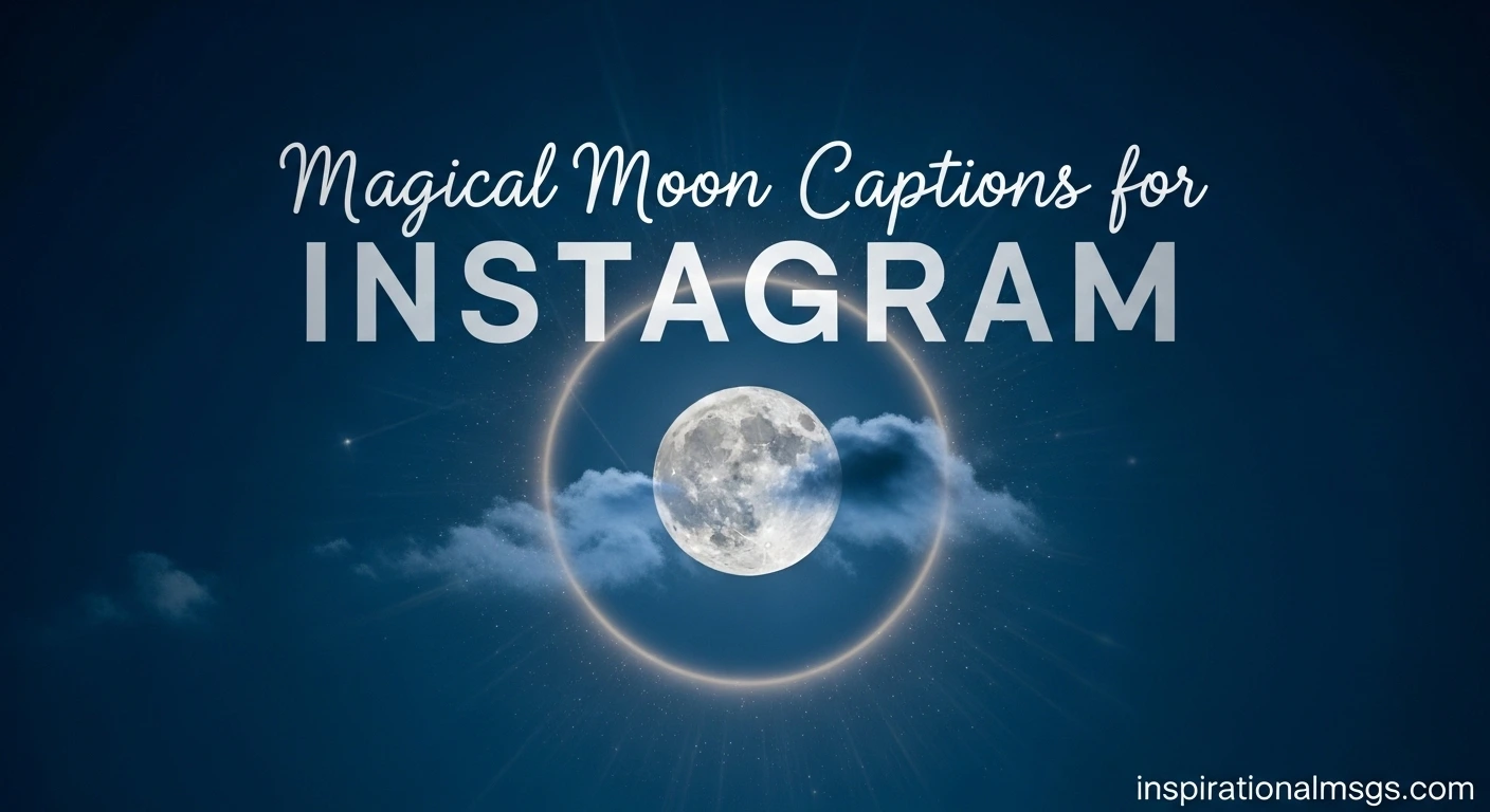 Magical Moon Captions for Instagram