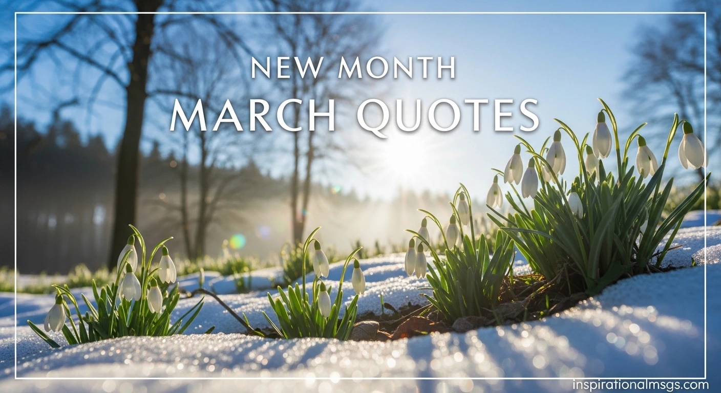 New Month March Quotes