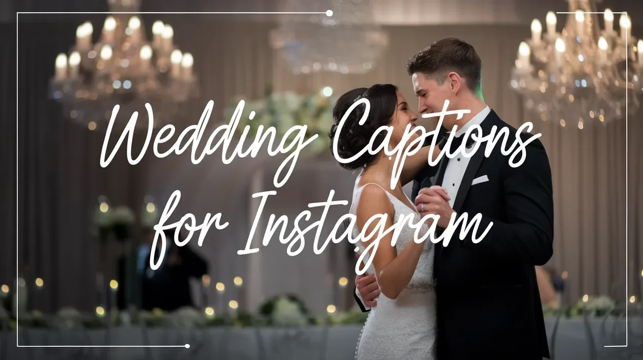 Wedding Captions for Instagram